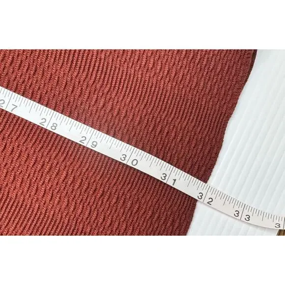 Theory Branteen Mini Sheath Dress Brown Rust Women’s Small Naturecore Neutral - Picture 13 of 14